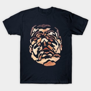 Exploding Face (Painted Stickers) T-Shirt